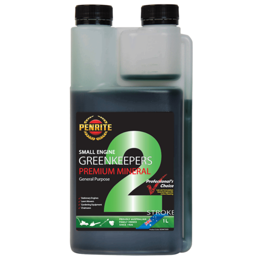 Penrite Greenkeepers 2 Stroke Premium Mineral Engine Oil 1L