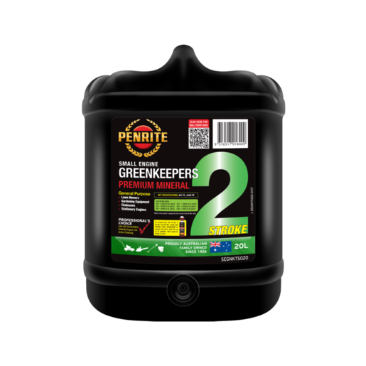 Penrite Greenkeepers 2 Stroke Premium Mineral Engine Oil 20L