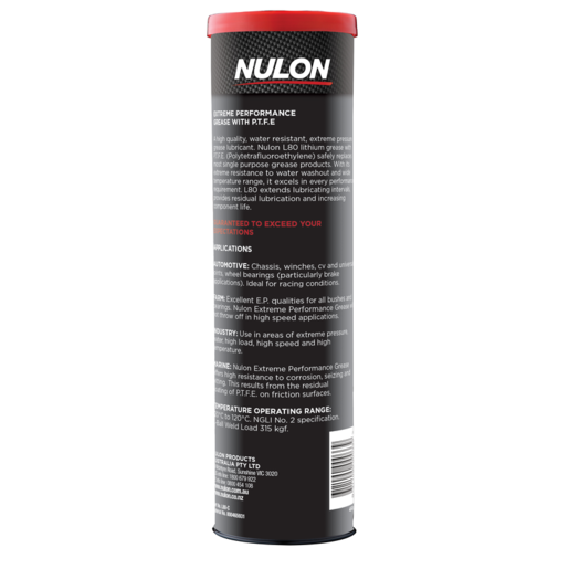 Nulon Xtreme Performance Grease with PTFE 450g