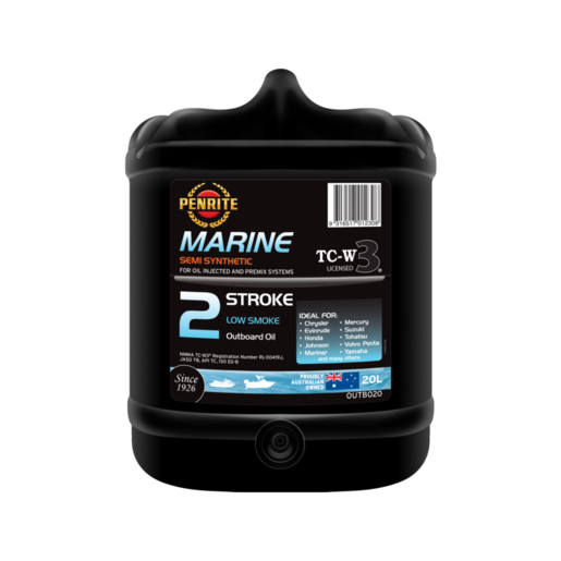 Penrite Marine Outboard 2 Stroke Oil Semi Synthetic 20L - OUTB020