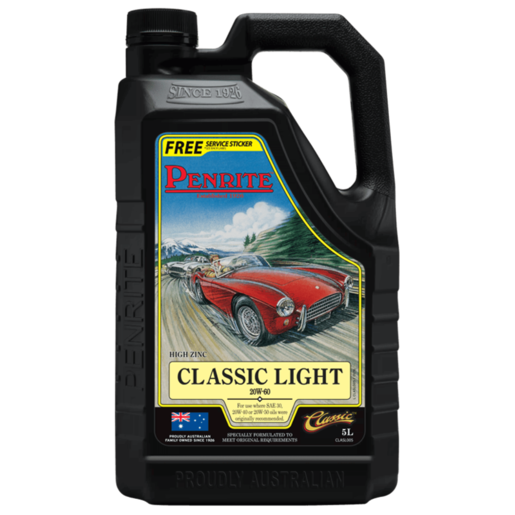 Penrite Classic Light Mineral 20W-60 Engine Oil 5L