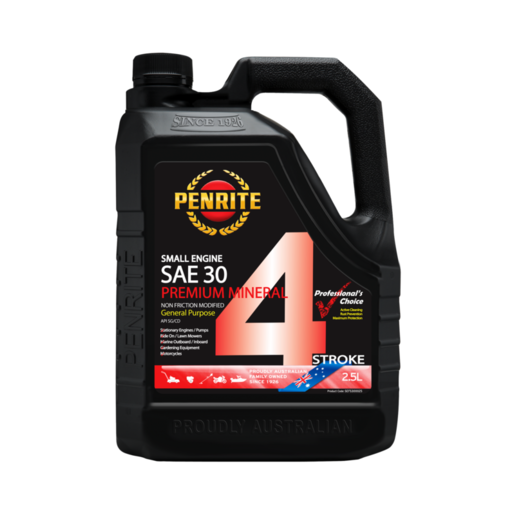 Penrite 4 Stroke 30 Mineral Manual Transmission Oil 2.5L