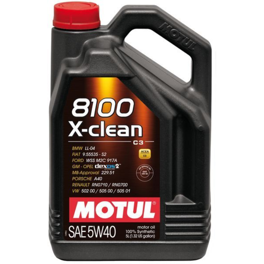 Motul 8100 X-clean 5W40 5L - MO8100XCN5W40005