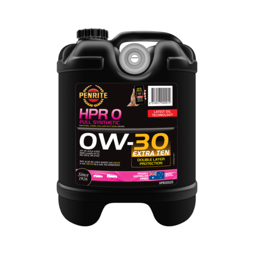 Penrite HPR 0 Full Synthetic - 0W-30 - 20L - HPR00020