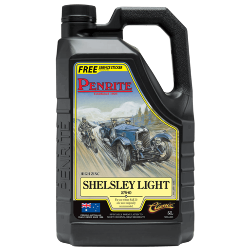 Penrite Shelsley Light 20W-60 Engine Oil 5L