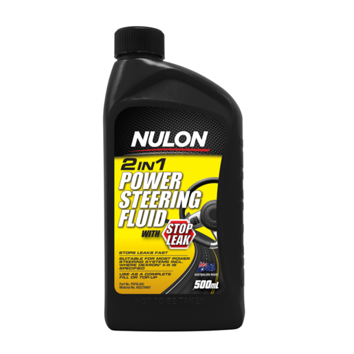 Nulon 2 in 1 Power Steering Fluid with Stop Leak 500ml