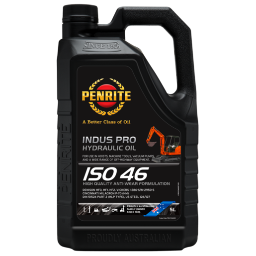 Penrite Indus Pro Hydraulic Oil ISO 46 5L
