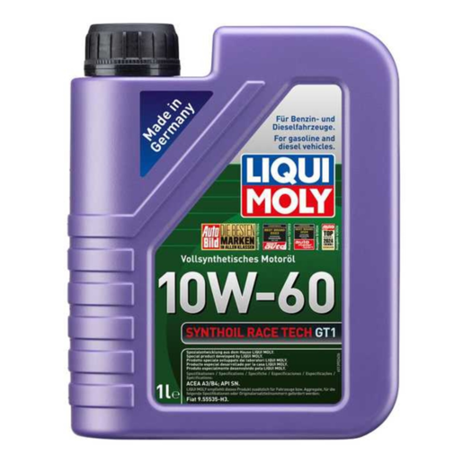Liqui Moly Synthoil Race Tech GT1 Full Synthetic 10W-60