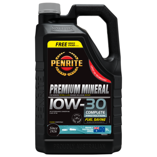 Penrite Premium Mineral 10W-30 Engine Oil 5L