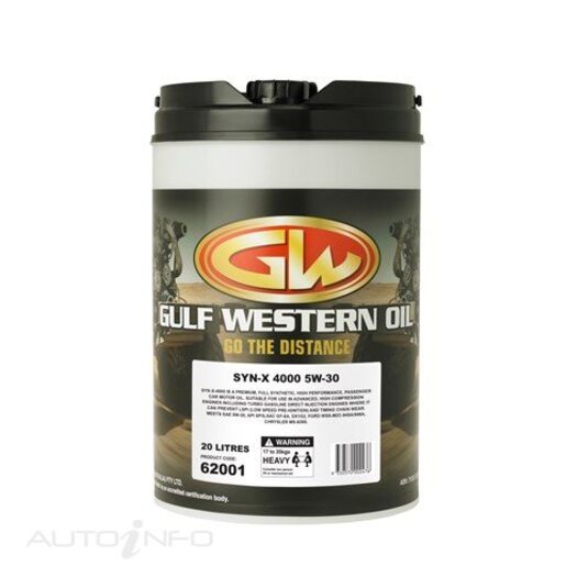 Gulf Western Engine Oil - 62001