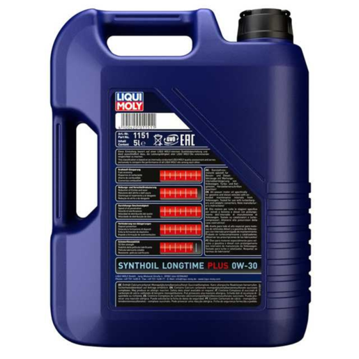 Liqui-Moly Synthoil Longtime Plus 0W-30 Full Synthetic Engine Oil - 1151