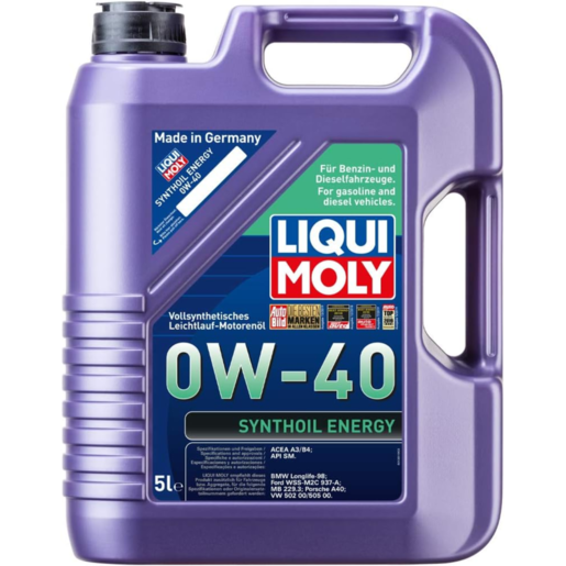 Liqui Moly Synthoil Energy 0W-40 Full Synthetic Engine Oil - 1361