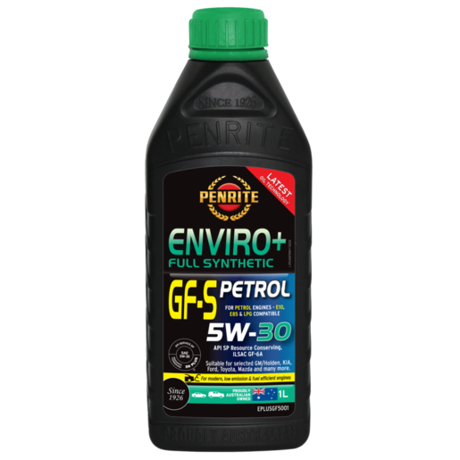 Penrite Enviro+ GF-S 5W-30 Full Synthetic Engine Oil 1L