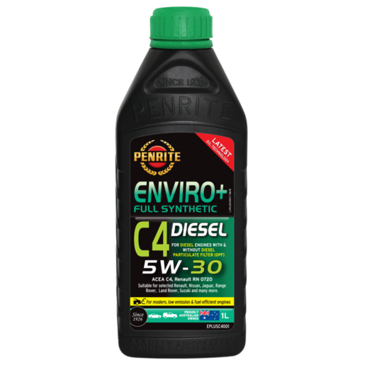 Penrite Enviro+ C4 5W-30 Full Synthetic Engine Oil 1L