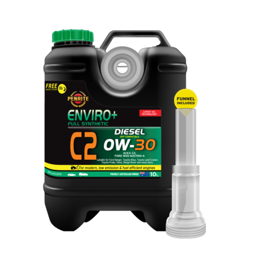 Penrite Enviro+ C2 0W-30 Full Synthetic Engine Oil 10L