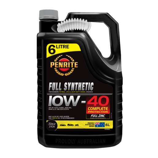 Penrite Everyday 10W-40 Full Synthetic Engine Oil 6L