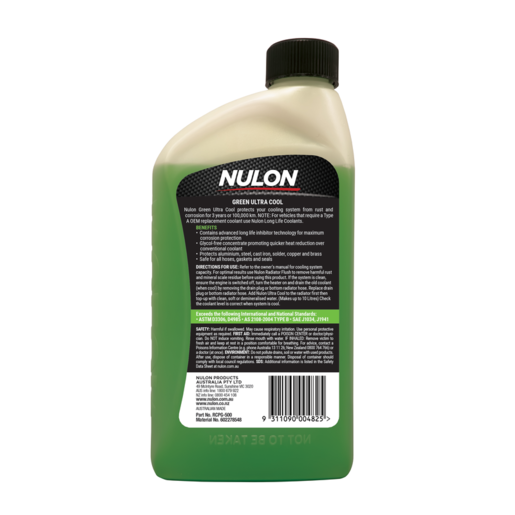 Nulon Green Radiator Corrosion Protector 500ml