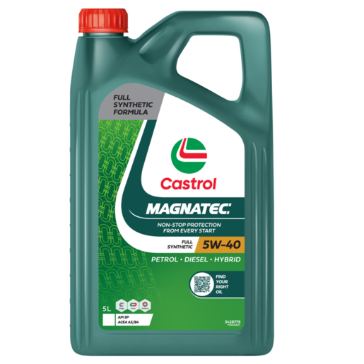 Castrol Magnatec 5W-40 Full Synthetic Engine Oil 5L