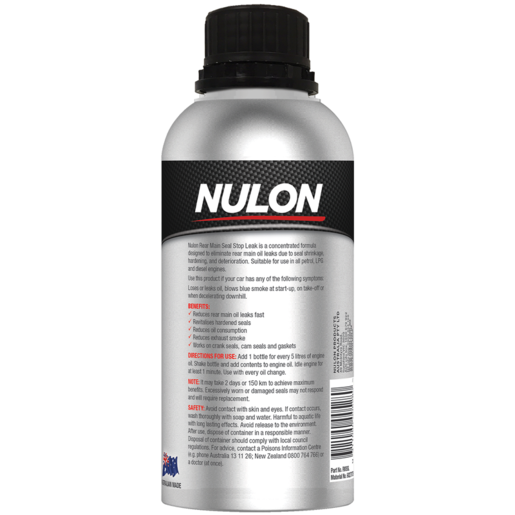 Nulon Pro-Strength Rear Main Seal Stop Leak 500ml