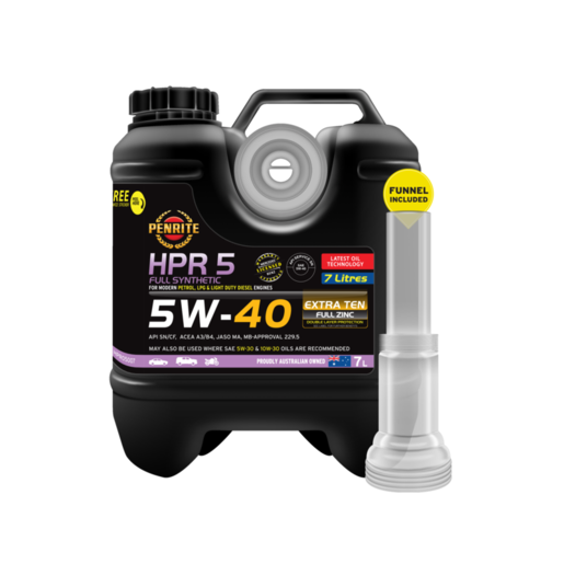 Penrite HPR 5 5W-40 Full Synthetic Engine Oil 7L
