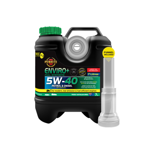 Penrite Enviro+ 5W-40 Full Synthetic Engine Oil 7L