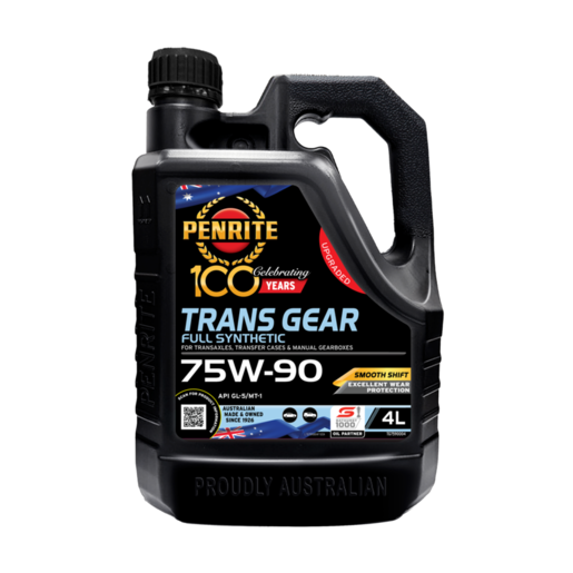 Penrite Trans Gear 75W-90 Full Synthetic Gear Oil 4L