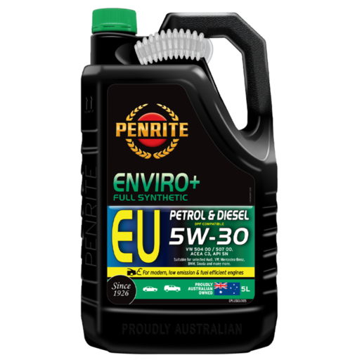 Penrite Enviro+ EU 5W-30 Full Synthetic Engine Oil 5L