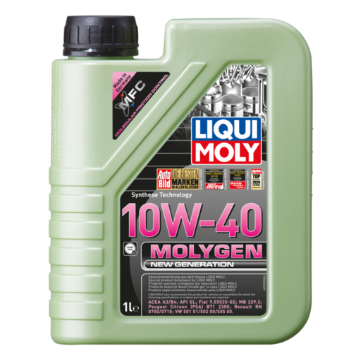 Liqui Moly Molygen New Generation 10W-40 Semi Synthetic Engine Oil 1L