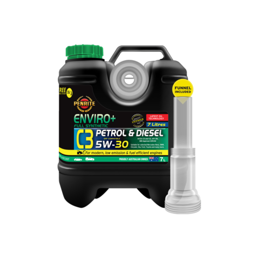 Penrite Enviro+ C3 5W-30 Full Synthetic Engine Oil 7L