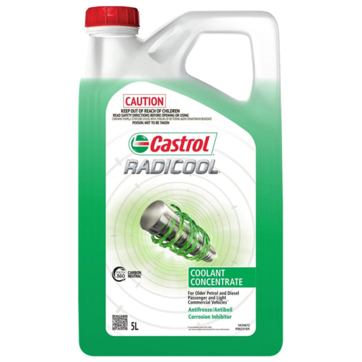 Castrol Radicool Concentrate Antifreeze Coolant 5L