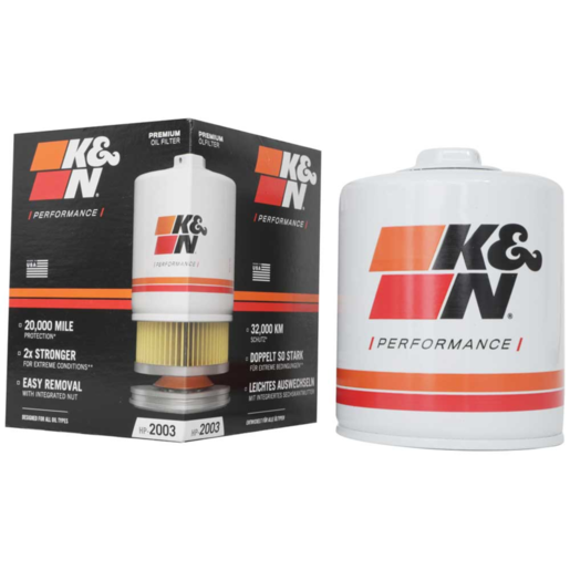 K&N Premium Oil Filter - KNHP-2003