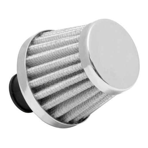 TFI Racing Breather Filter 18mm Chrome - 3998B