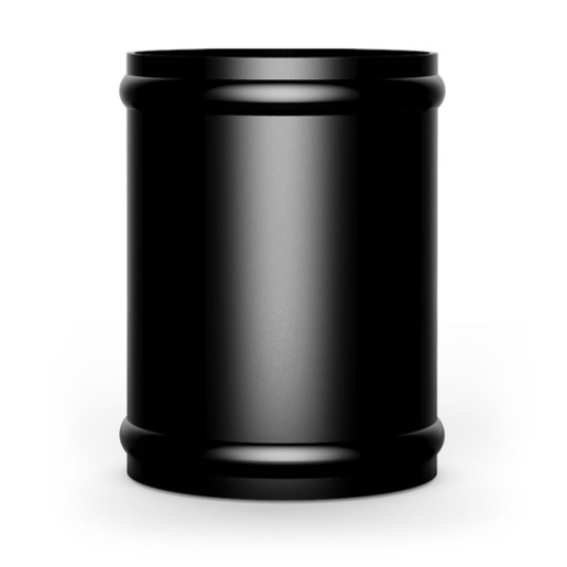 SAAS Pipe 76mm x 100mm Aluminium Black Anodised - SAP76100B