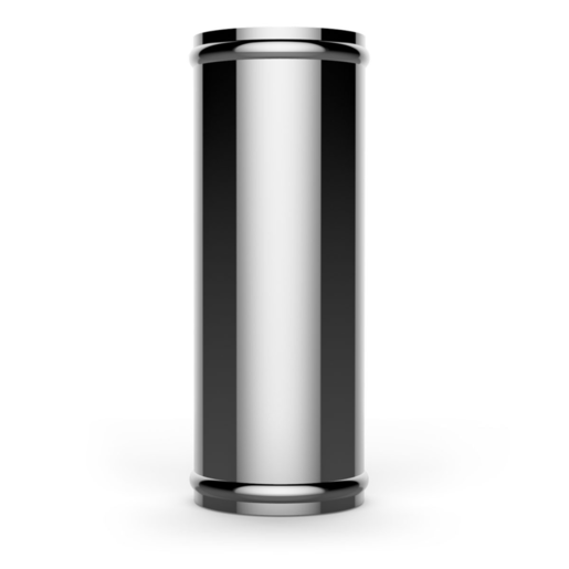 SAAS Pipe 76mm x 200mm Aluminium Polished - SAP76200P