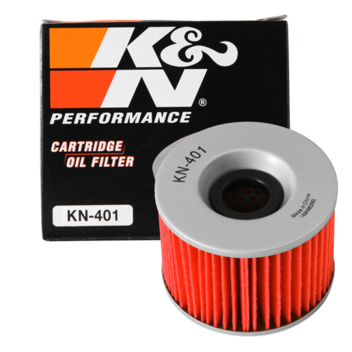 K&N Motorcycle Oil Filter To Suit Honda And Yamaha - KN-401