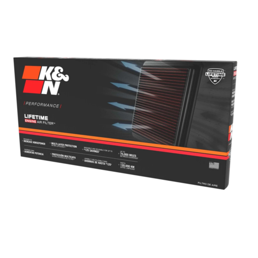 K&N High-Flow Lifetime Engine Air Filter to Suit Mercedes E220CDI - KN33-2158