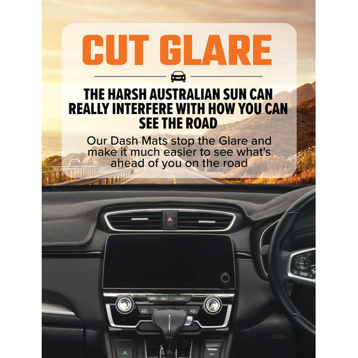 Sunland Dashmat To Suit Toyota Landcruiser 100 Series Charcoal - T56B06