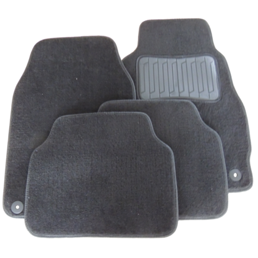 Streetwize UTAH Universal Fit Floor Mats Grey 4pc Set- SW757