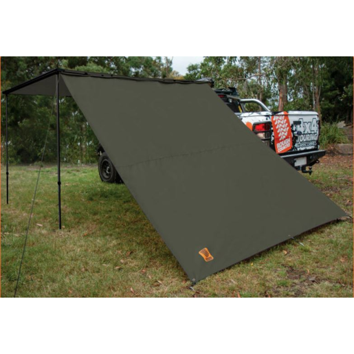 Rough Country Roof Rack Side Awning Wall 2.5m X 2.9m