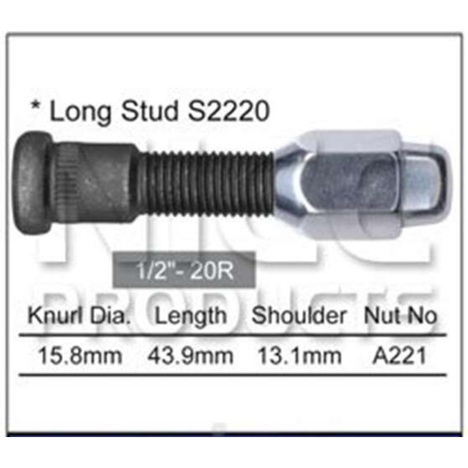 Nice Products Wheel Stud & Nut Set - NS217
