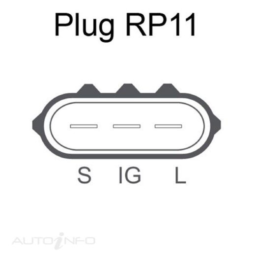 JAS Oceania Alternator 12V 70A - ANJ001