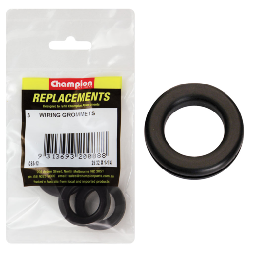 Champion 29/32 x 1-1/4 Wiring Grommet - C63-12
