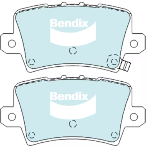 Bendix Rear Brake Pads - DB2177GCT