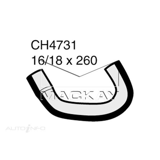 Dayco Moulded Hose - DMH4731