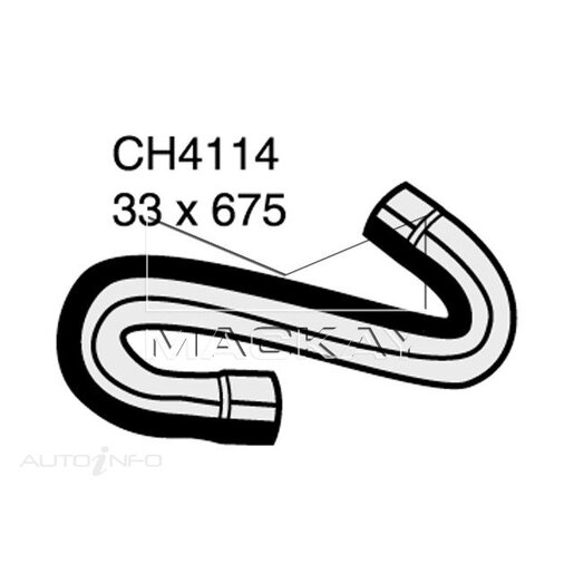 Dayco Moulded Hose - DMH4114