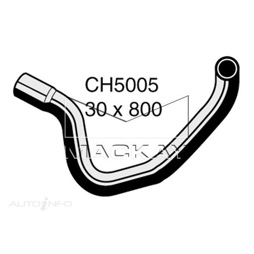 Mackay Radiator Upper Hose - CH4966