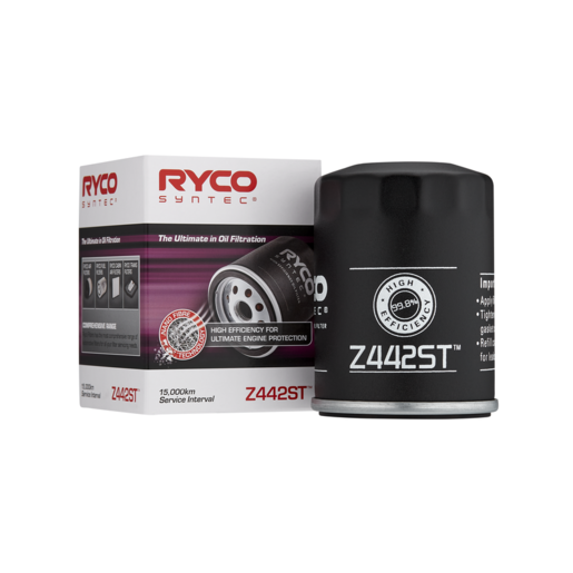 Ryco SynTec Oil Filter - Z442ST