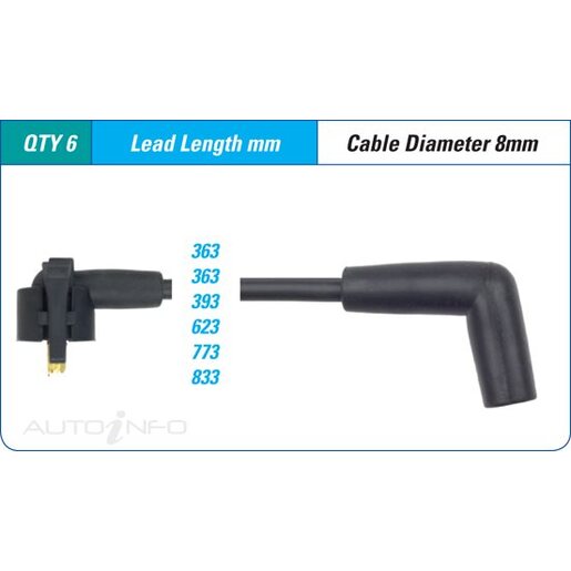 PAT Premium Spark Plug Lead Kit - ILS-119