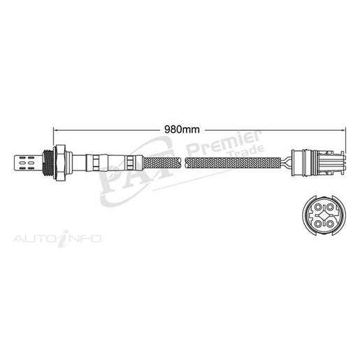 PAT Premium Oxygen/Lambda Sensor Pre-Catalytic Converter/Manifold - EGO-210