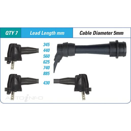 PAT Premium Spark Plug Lead Kit - ILS-330